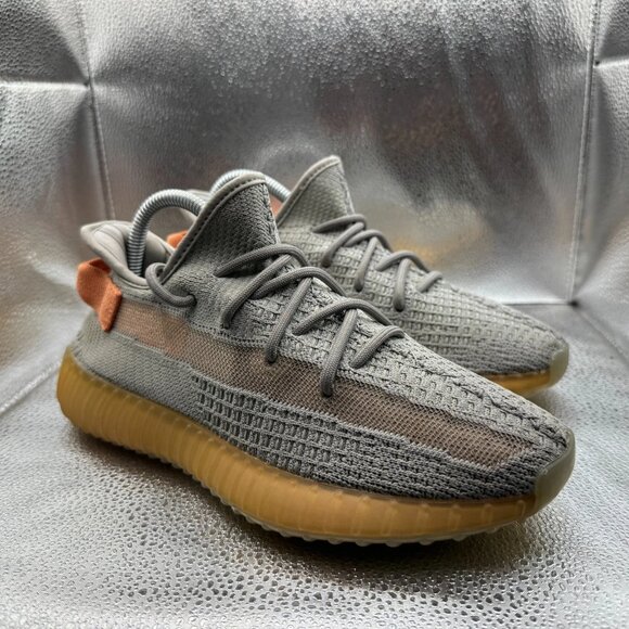 Size 7.5 Adidas Yeezy Boost 350 V2 True Form Gray Mens Athletic Sneaker EG7492 - Picture 1 of 10